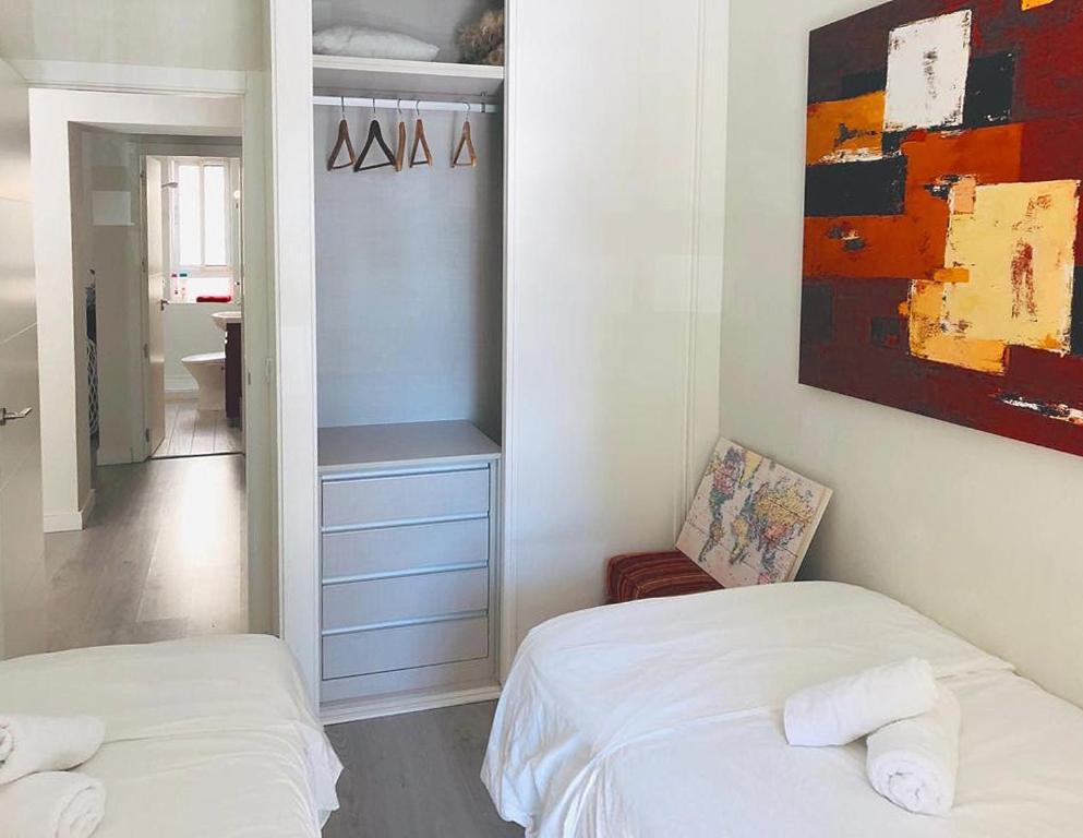 Apartamento A 50 Metros De La Playa Malagueta Con Vistas Al Mar Málaga Eksteriør billede